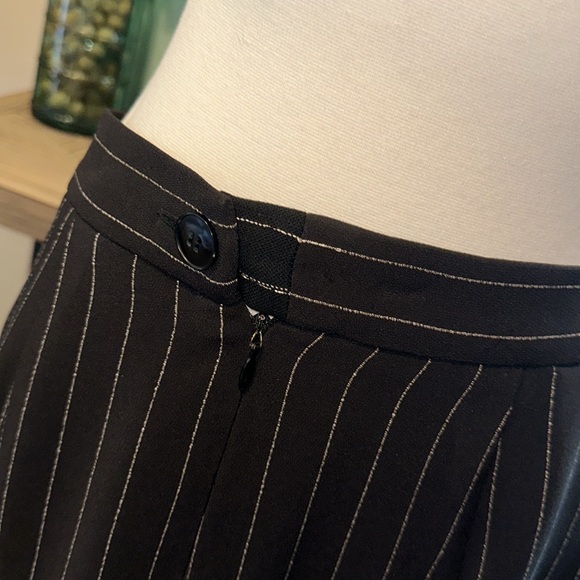 Dolce & Gabbana Vintage Black Stripe Pencil Skirt EUC - Picture 4 of 7
